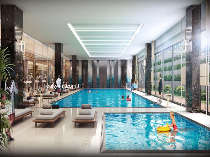 SUR YAPI MUHİT SATILIK SİTE İÇİ PEYZAJ MANZARALI  15m2 VERANDALI 1+1 FIRSAT BAHÇE KATI. - 3004