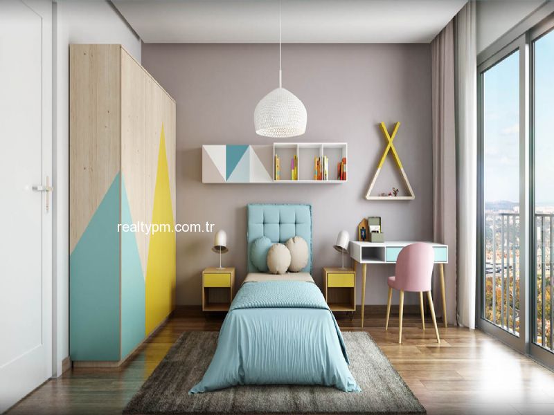 SUR YAPI MUHİT SATILIK SİTE İÇİ PEYZAJ MANZARALI  15m2 VERANDALI 1+1 FIRSAT BAHÇE KATI. - 3007