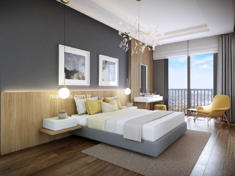 SUR YAPI MUHİT SATILIK SİTE İÇİ PEYZAJ MANZARALI  15m2 VERANDALI 1+1 FIRSAT BAHÇE KATI. - 3009