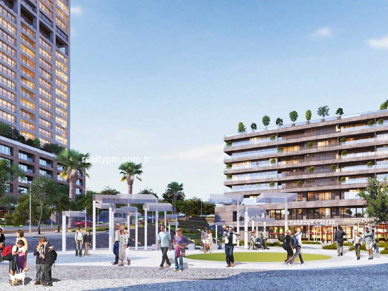 ATAŞEHİR MODERN SATILIK 1+1 76M2 TİP1 DAİRE FIRSATI! - 3135