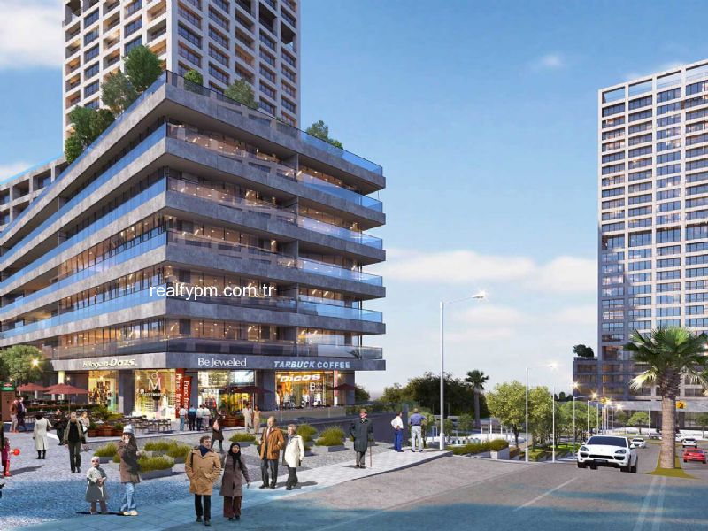 ATAŞEHİR MODERN SATILIK 1+1 76M2 TİP1 DAİRE FIRSATI! - 3136