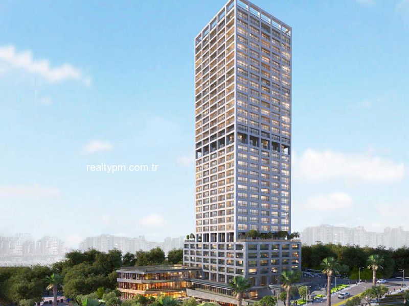 ATAŞEHİR MODERN SATILIK 1+1 76M2 TİP1 DAİRE FIRSATI! - 3138