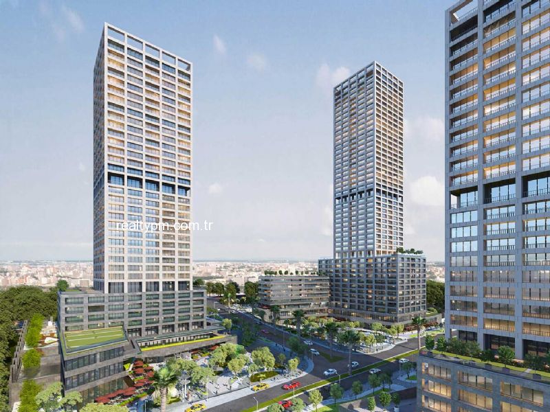 ATAŞEHİR MODERN SATILIK 1+1 76M2 TİP1 DAİRE FIRSATI! - 3142