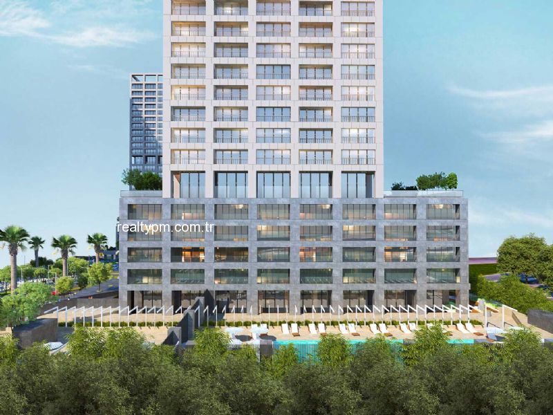 ATAŞEHİR MODERN SATILIK 1+1 76M2 TİP1 DAİRE FIRSATI! - 3145