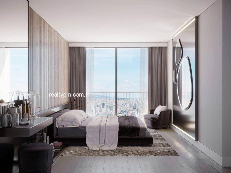 ATAŞEHİR MODERN SATILIK 1+1 76M2 TİP1 DAİRE FIRSATI! - 3146