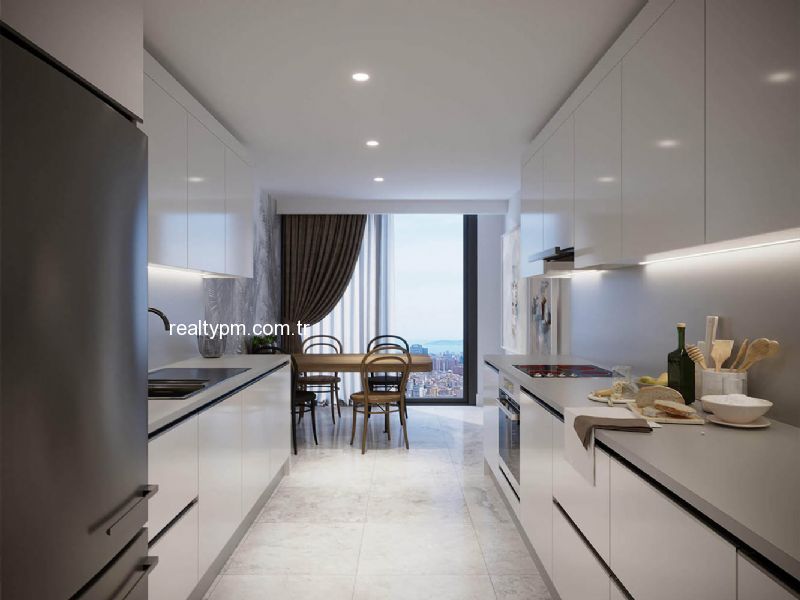 ATAŞEHİR MODERN SATILIK 1+1 76M2 TİP1 DAİRE FIRSATI! - 3151