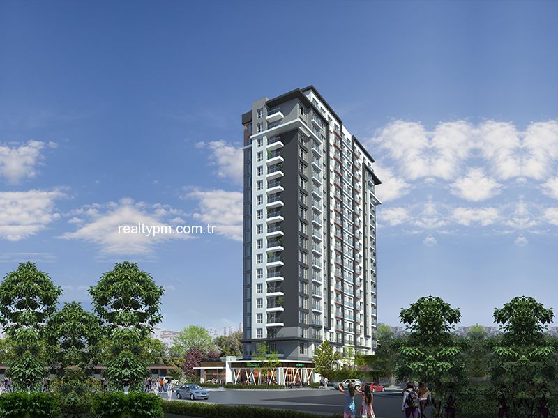 MESA PANORAMA SATILIK 1+1 ADALAR MANZARALI YÜKSEK YATIRIM DEĞERİ REALTY PM DEN - 3155
