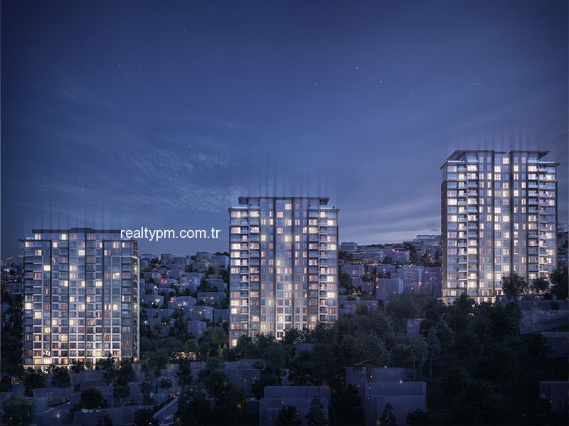 MESA PANORAMA SATILIK 1+1 ADALAR MANZARALI YÜKSEK YATIRIM DEĞERİ REALTY PM DEN - 3159