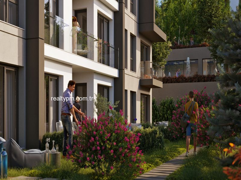 MESA PANORAMA SATILIK 1+1 ADALAR MANZARALI YÜKSEK YATIRIM DEĞERİ REALTY PM DEN - 3160