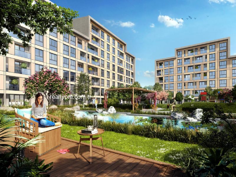 SURYAPI MUHİT SATILIK 1+1 74M2 ŞEREFİYELİ KONUM BALKONLU SUR YAPI.. REALTY PM DEN - 3218