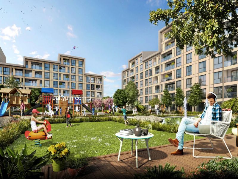 SURYAPI MUHİT SATILIK 1+1 74M2 ŞEREFİYELİ KONUM BALKONLU SUR YAPI.. REALTY PM DEN - 3219