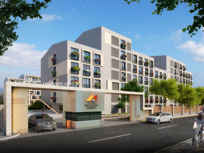 SURYAPI MUHİT SATILIK 1+1 74M2 ŞEREFİYELİ KONUM BALKONLU SUR YAPI.. REALTY PM DEN - 3221