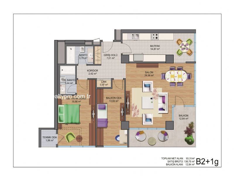 AĞAOĞLU ÇEKMEKÖY PARK KİRALIK 2+1 131m2 KAPALI MUTFAK, BÜYÜK BALKON KASIM TESLİMİ!! ağaoğlu çekmeköy park kiralık - 3277