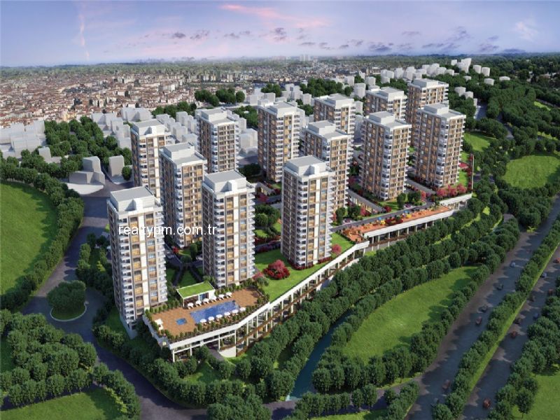 AĞAOĞLU ÇEKMEKÖY PARK SATILIK 1+1 84M2 EN BÜYÜK TİP BALKONLU, ARALIK TESLİMİ!! - 3336